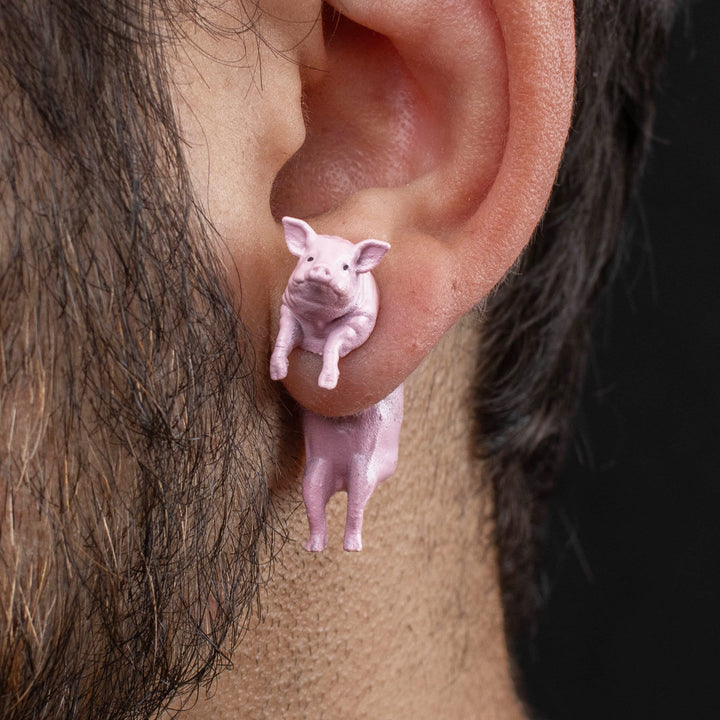 Pig Earrings