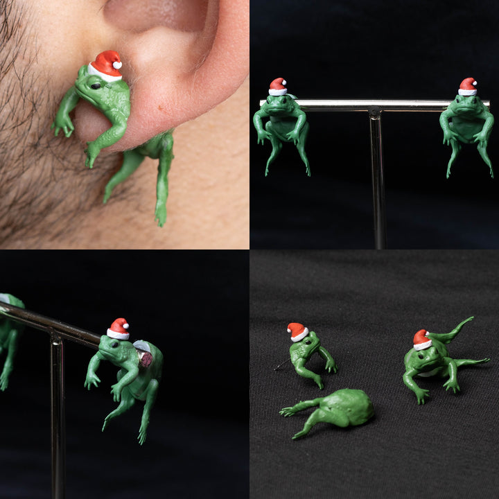 Frog Toad Earrings