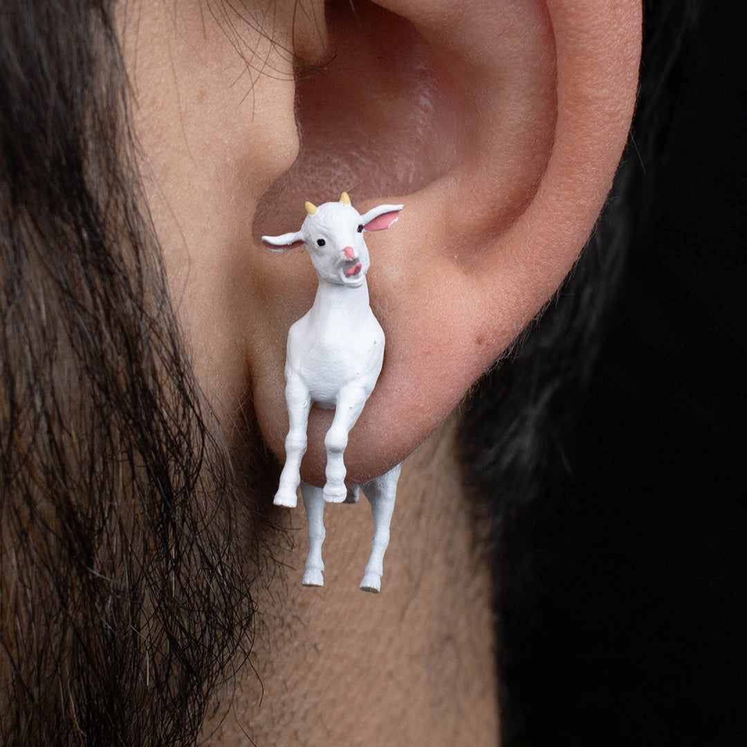 Baby Goat Earrings