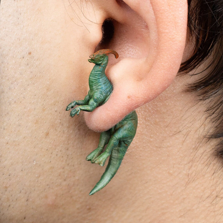 Parasaurolophus Earrings