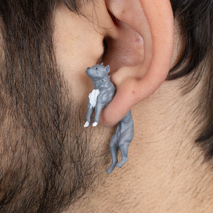 Pitbull Earrings