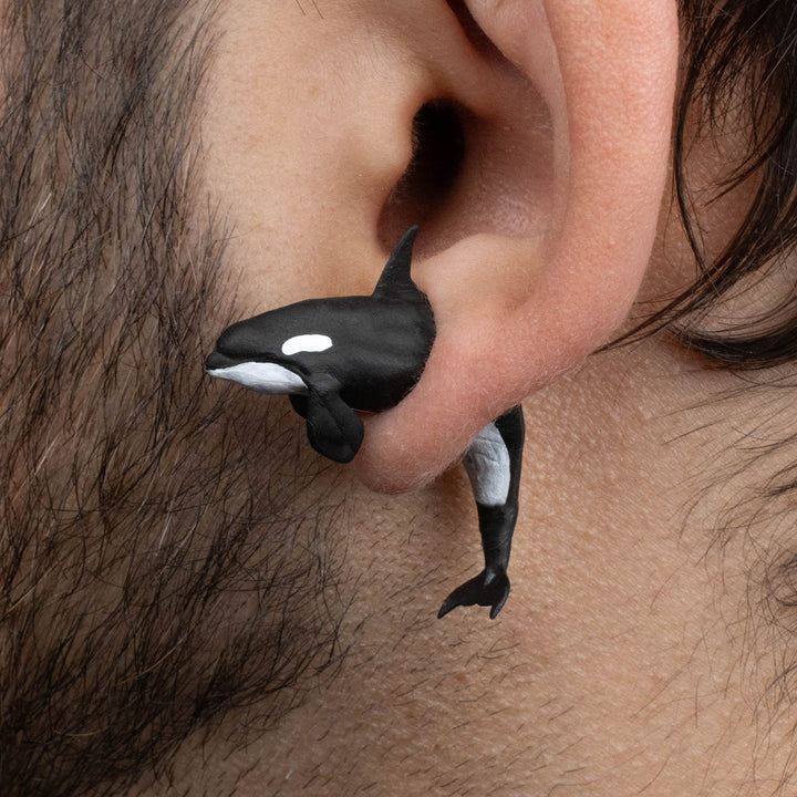 Orca Whale Earrings