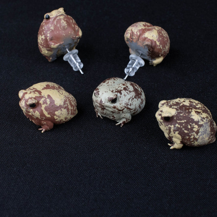 Desert Rain Frog Earrings